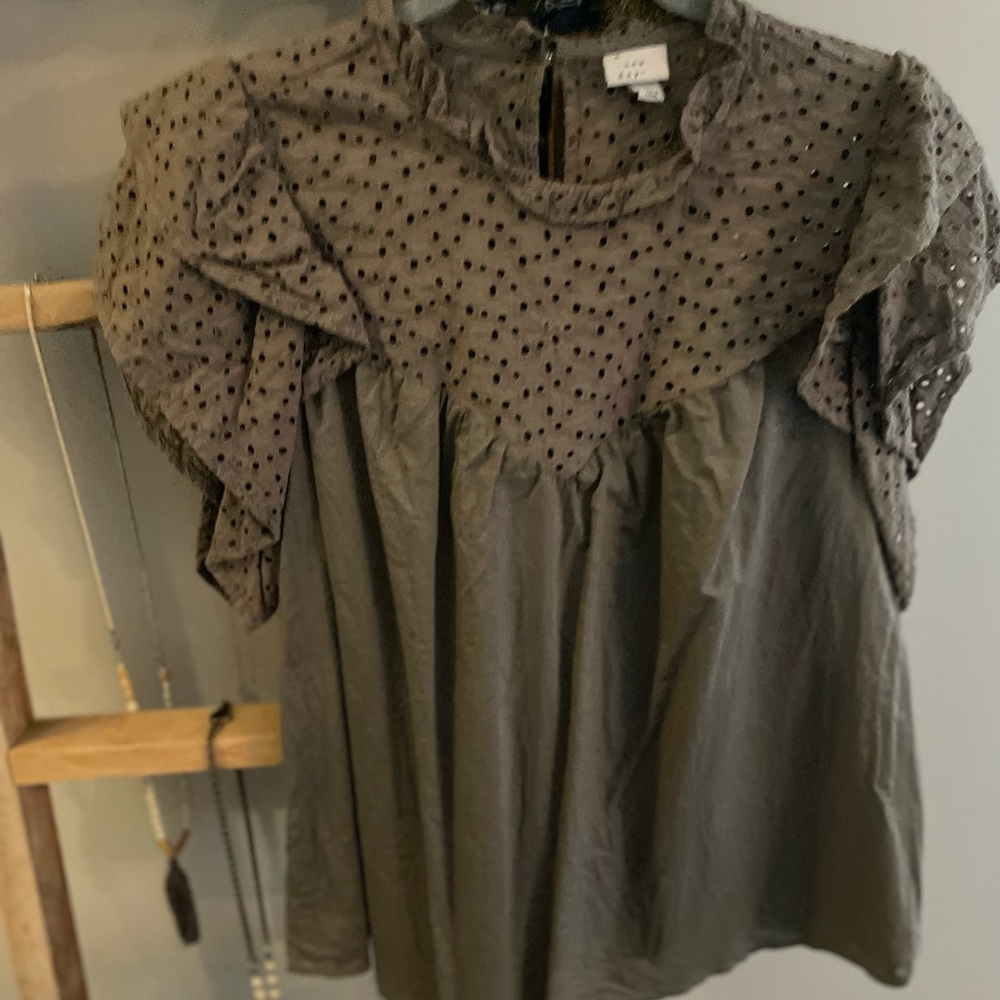 A New Day Ruffle Blouse